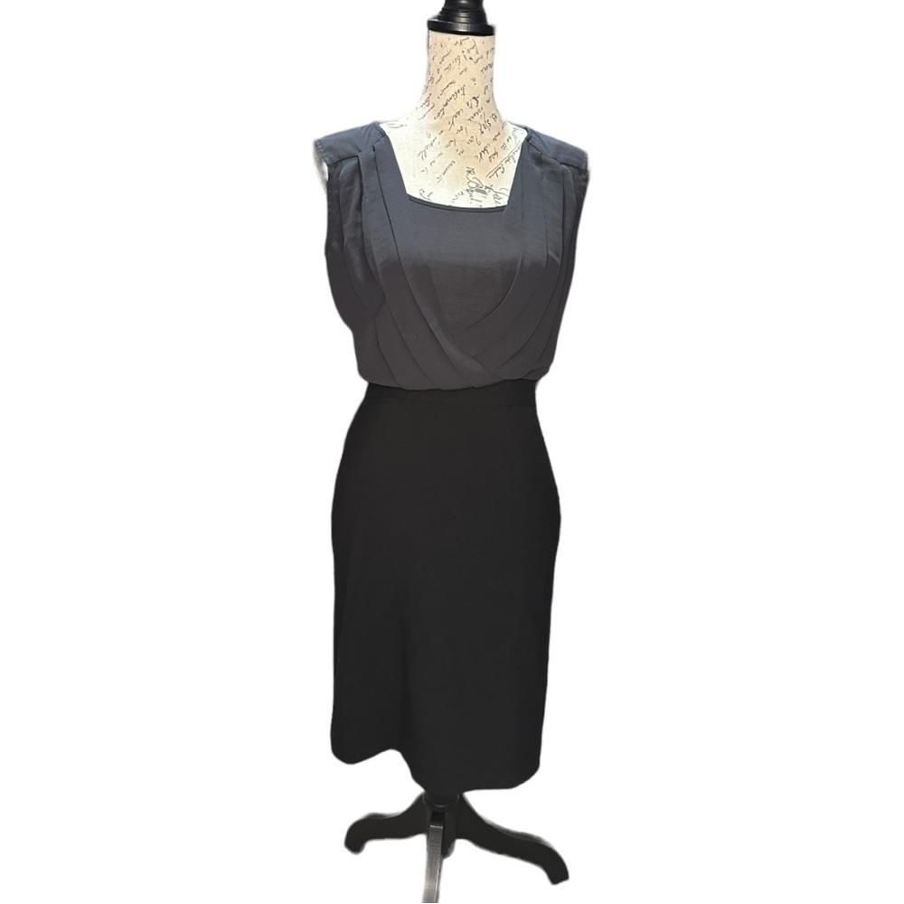 LOFT Black Sleeveless Dress Size 4